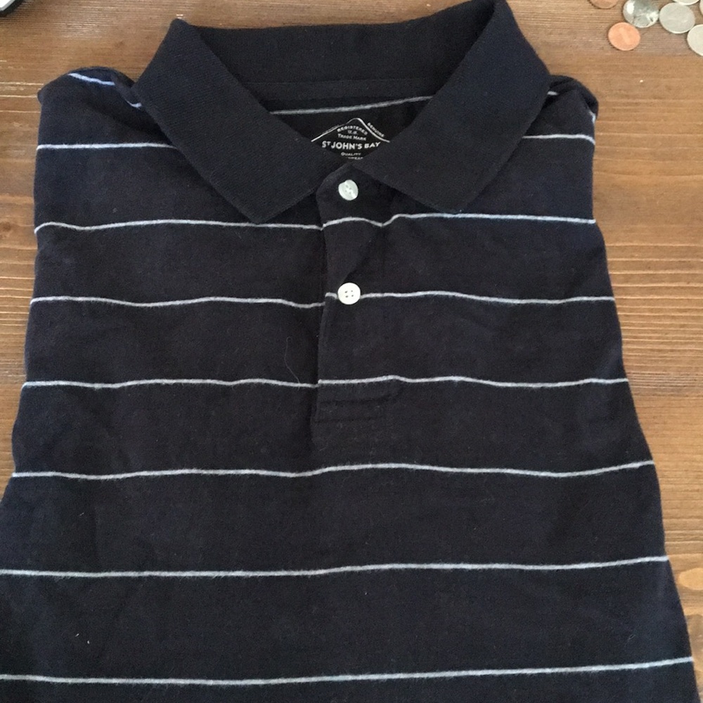 Long sleeve polo- St. John’s Bay